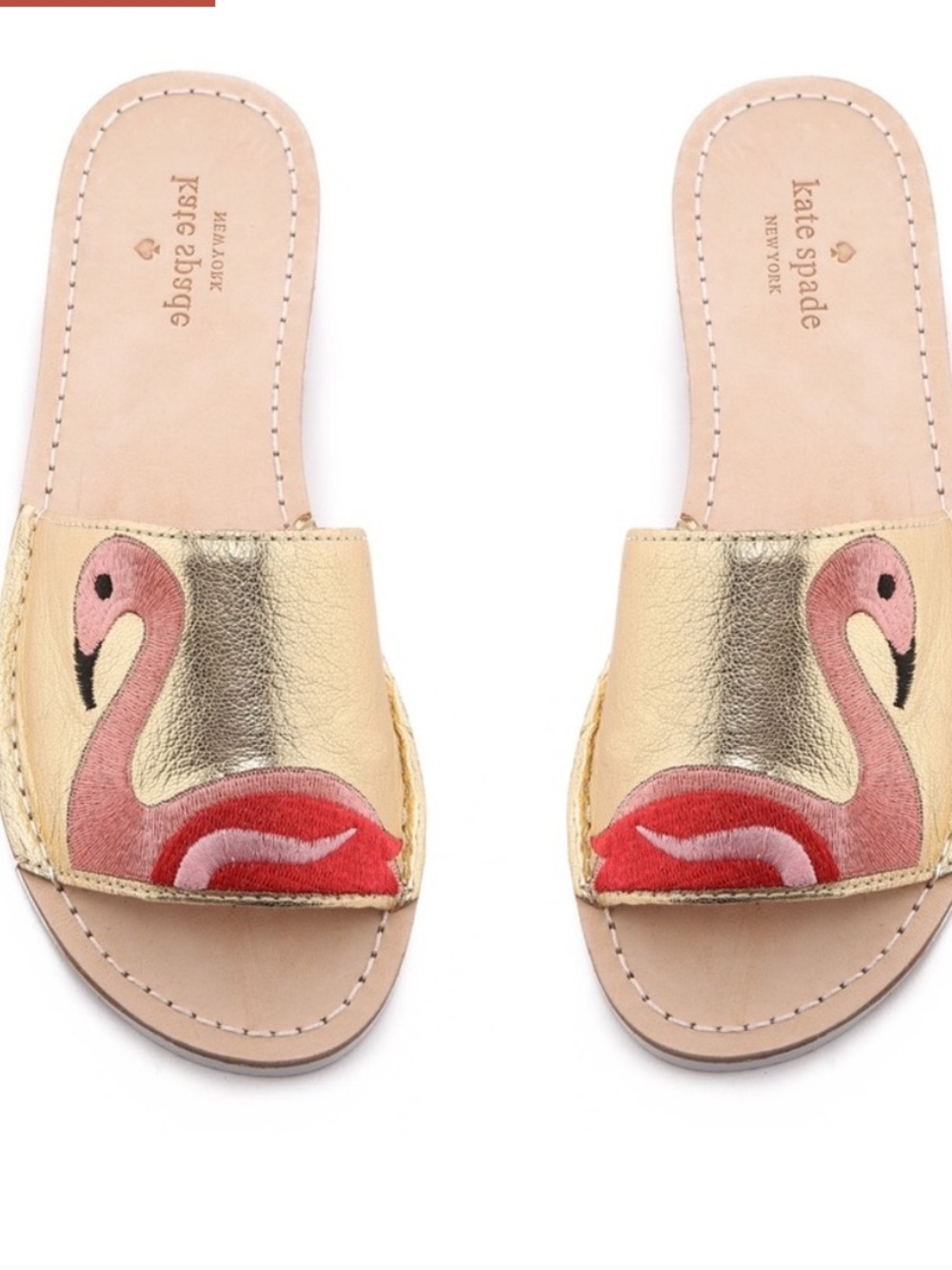 KATE SPADE Flamingo Iggy Slides